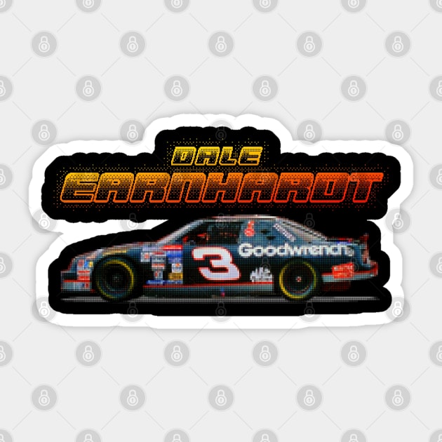 dale earnhardt legend Sticker by Pixelwave